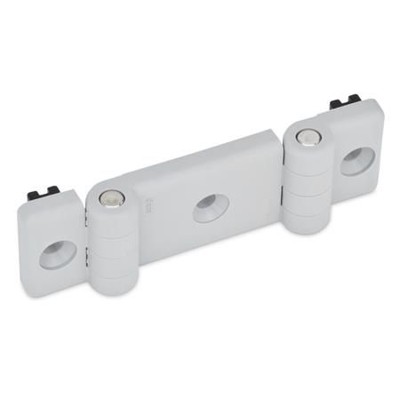 Bild von Ganter Norm® - 159.1-134-50-LG Doppel-Scharniere für Profilsysteme, Kunststoff
