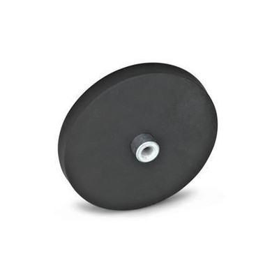 Bild von Ganter Norm® - 51.2-ND-88-M8-WS Haltemagnete mit Innengewinde, mit Gummiummantelung