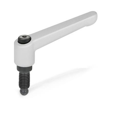 Bild von Ganter Norm® - 306-63-M10-50-ZK-SR Verstellbare Klemmhebel, Schraube mit Sonderzapfen