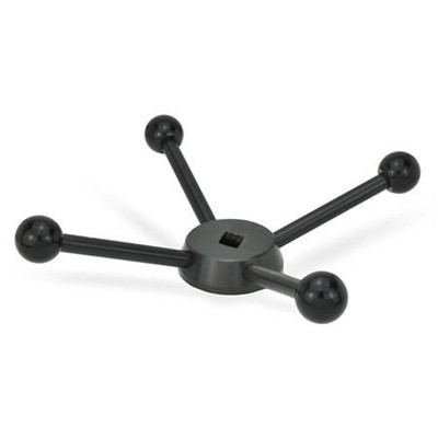 Bild von Ganter Norm® - 213-65-V16 Schaltkreuze, Stahl