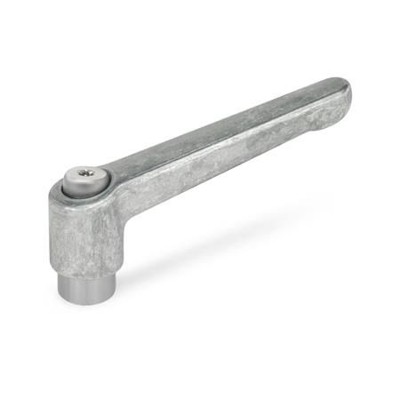 Bild von 300.1-78-M10-RH Verstellbare Klemmhebel, Zink-Druckguss, Buchse Edelstahl