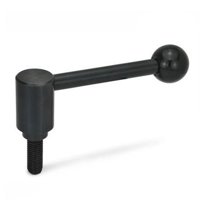 Bild von Ganter Norm® - 312-24-M10-25-D Sicherheits-Spannhebel, Stahl