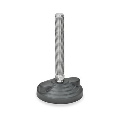 Bild von Ganter Norm® - 345.5-100-M16-158-AG Gelenkfüße, Kunststoff / Edelstahl