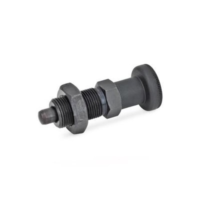 Bild von Ganter Norm® - 617-10-AK Rastbolzen, Stahl / Kunststoff-Knopf
