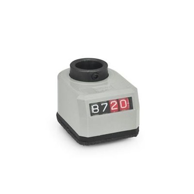 Bild von Ganter Norm® - 954-001.5-AR-L-GR Stellungsanzeiger, digital, 4-stellig
