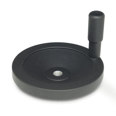 Bild von Ganter Norm® - 323-200-B20-R Scheibenhandräder, schwarz, Kunststoff beschichtet