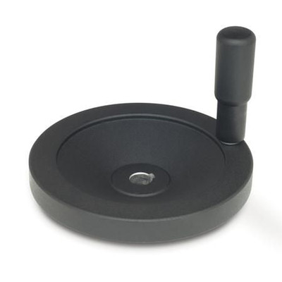 Bild von Ganter Norm® - 323-200-K18-R Scheibenhandräder, schwarz, Kunststoff beschichtet