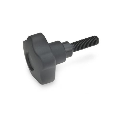 Bild von Ganter Norm® - 5337.3-50-M10-32-ST Sicherheits-Sterngriffschrauben