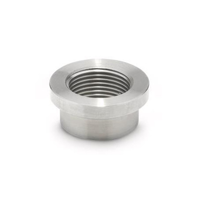 Bild von Ganter Norm® - 7490-NI-G2-B Edelstahl-Schweißmuffen mit und ohne Bund
