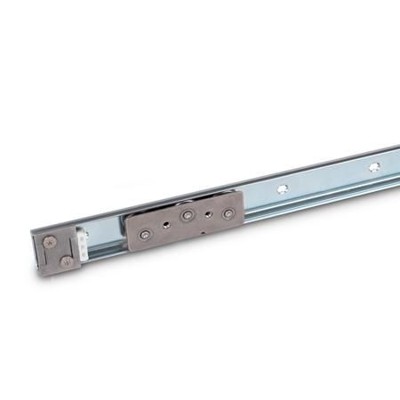 Bild von Ganter Norm® - 1490-29-874-A3-2-ZB Laufrollenführungen mit innenliegendem Verfahrweg, Stahl