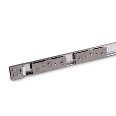 Bild von Ganter Norm® - 1490-29-874-B3-1-NI Edelstahl-Laufrollenführungen mit innenliegendem Verfahrweg