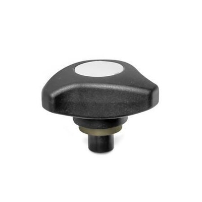 Bild von Ganter Norm® - 3664-63-M8-4 Drehmoment-Dreisterngriffe