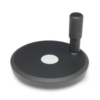Bild von Ganter Norm® - 923-125-B12-R-SW Scheibenhandräder, Aluminium, kunststoffbeschichtet