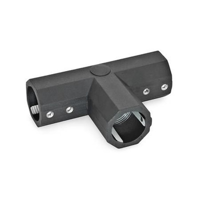 Bild von Ganter Norm® - 298-50-B40-T-SW Gehäuse für Winkel- / T-Getriebe, Aluminium