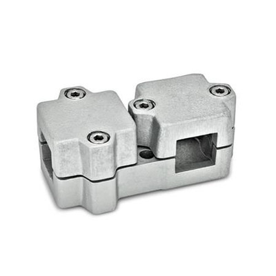 Bild von Ganter Norm® - 194-V25-V25-50-2-BL Winkel-Klemmverbinder, Aluminium