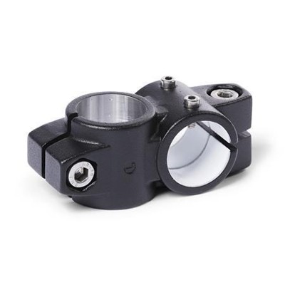 Bild von Ganter Norm® - 132.1-G30-B30-40-2-S Kreuz-Verfahrschlitten für Lineareinheiten, Aluminium