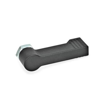 Bild von Ganter Norm® - 702-17-55-B-SW Sperrriegel mit 4 Raststellungen, Zink-Druckguss