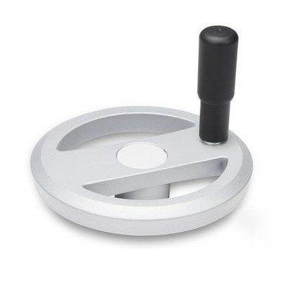 Bild von Ganter Norm® - 924-200-K18-A-SW Speichenhandräder, Aluminium, kunststoffbeschichtet