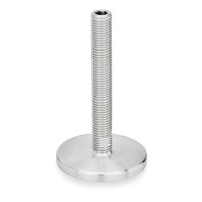 Bild von Ganter Norm® - 21-80-M16-250-D1-U Edelstahl-Stellfüße