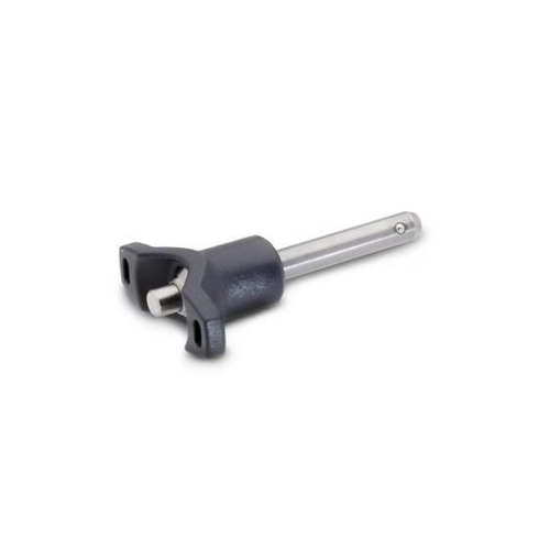 Bild von Ganter Norm® - 113.8-8-35 Edelstahl-Kugelsperrbolzen mit T-Griff