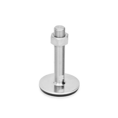 Bild von Ganter Norm® - 41-40-M16-250-D3-TK Edelstahl-Stellfüße, Werkstoff Nr. 1.4301 (A2)