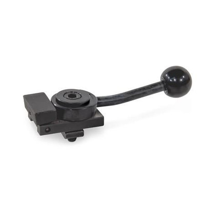 Bild von Ganter Norm® - 9190-14-M12-E-L Niederzugspanner mit Spiral-Spannhebel