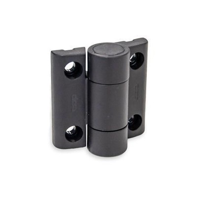 Bild von Ganter Norm® - 233.4-52-53-A-3-SW Scharniere, Kunststoff, mit Rastung