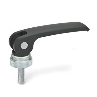 Bild von Ganter Norm® - 927-63-M5-50-A-B Exzenterspanner mit Schraube, Hebel Zink-Druckguss