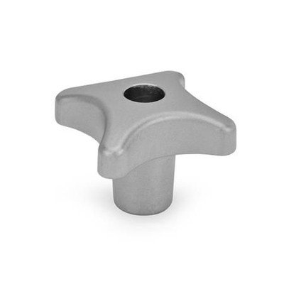 Bild von Ganter Norm® - 6335-NI-50-M10-D Edelstahl-Kreuzgriffe, Werkstoff Nr. 1.4308