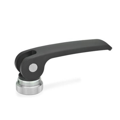 Bild von Ganter Norm® - 927.4-82-M6-A-B Exzenterspanner mit Edelstahl-Innengewinde, Hebel Zink-Druckguss