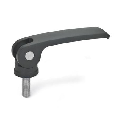 Bild von Ganter Norm® - 927.4-101-M10-30-B-B Exzenterspanner mit Edelstahl-Schraube, Hebel Zink-Druckguss
