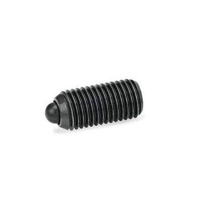Bild von Ganter Norm® - 615.4-M20-B Federnde Druckstücke, mit Bolzen, mit Innensechskant, Stahl / Edelstahl