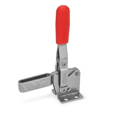 Bild von Ganter Norm® - 810-230-A-NI Edelstahl-Schnellspanner, Spannhebel vertikal, mit waagrechtem Fuß