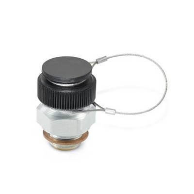 Bild von Ganter Norm® - 880-G1/2-ST-K Ölablassventile
