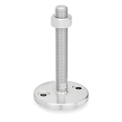 Bild von Ganter Norm® - 23-120-M30-125-D0-TK Edelstahl-Stellfüße