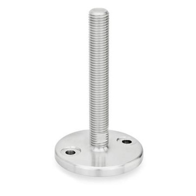 Bild von Ganter Norm® - 23-80-M20-125-D0-T Edelstahl-Stellfüße