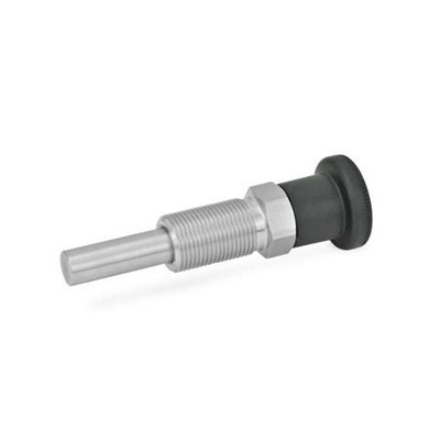 Bild von Ganter Norm® - 817.8-12-15-B-NI Edelstahl-Rastbolzen, demontierbar