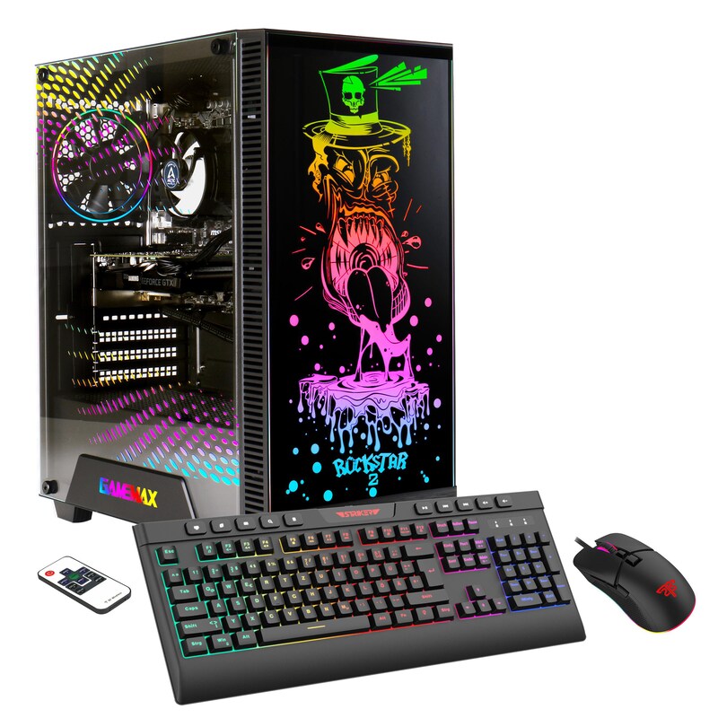 Bild von Hyrican Rockstar 7396 Gaming-PC (AMD Ryzen 5 7600X3D, RTX 4060, 32 GB RAM, 1000 GB SSD, Luftkühlung, DDR5 RAM, Windows 11)