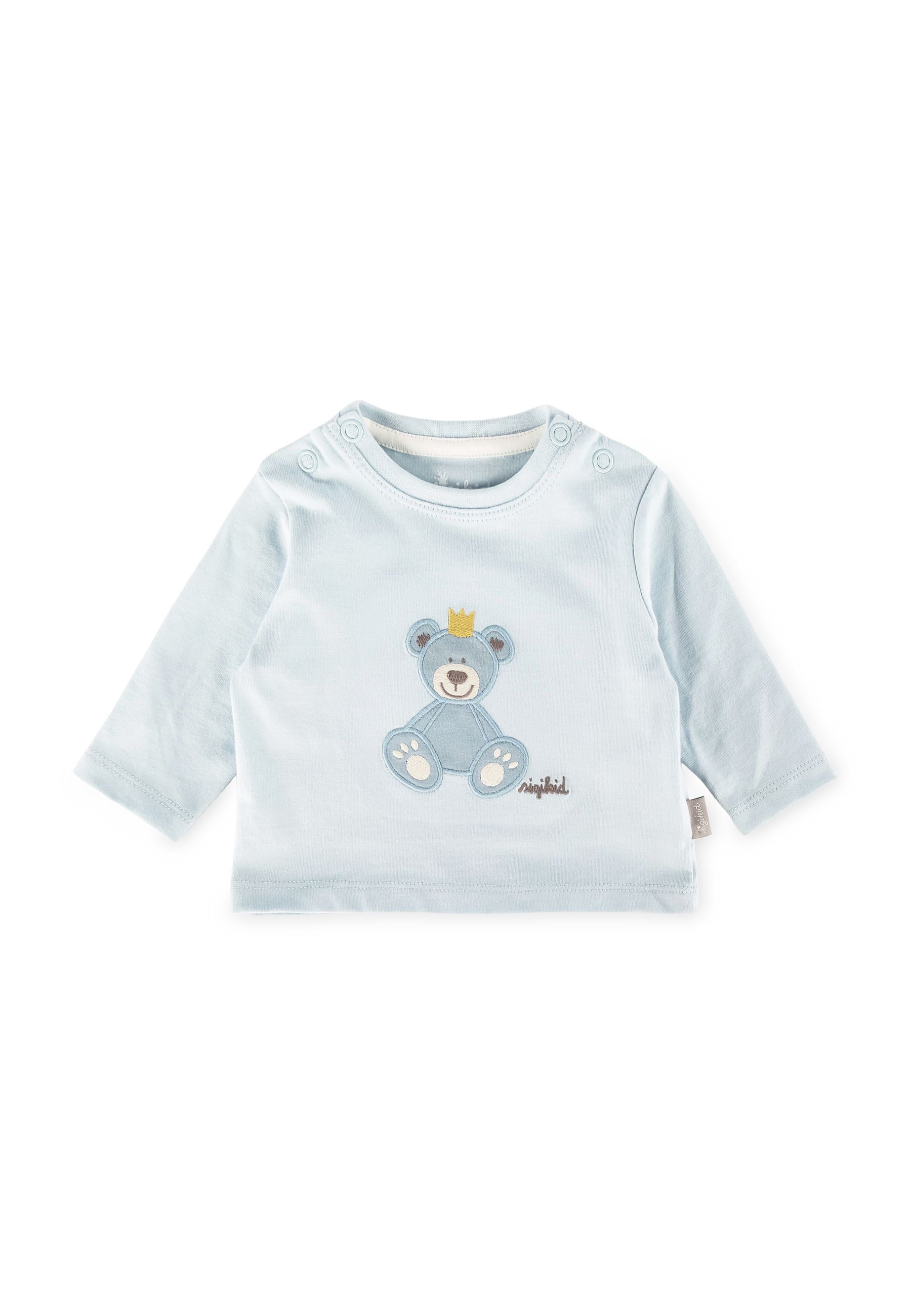Bild von Sigikid Langarmshirt Classic Baby blau,56,blau