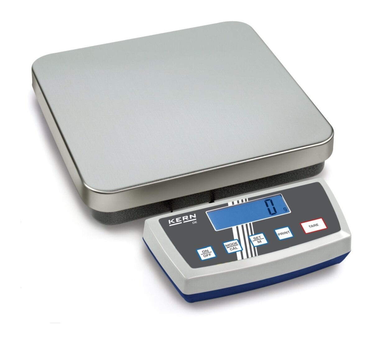 Bild von KERN wipe150d Serie de-d Zahlungsbilanz Plattform, 318 mm Länge x 308 mm Breite x 75 mm Höhe, 60/150 kg Bereich-Wägezelle Skala, 20/50 g