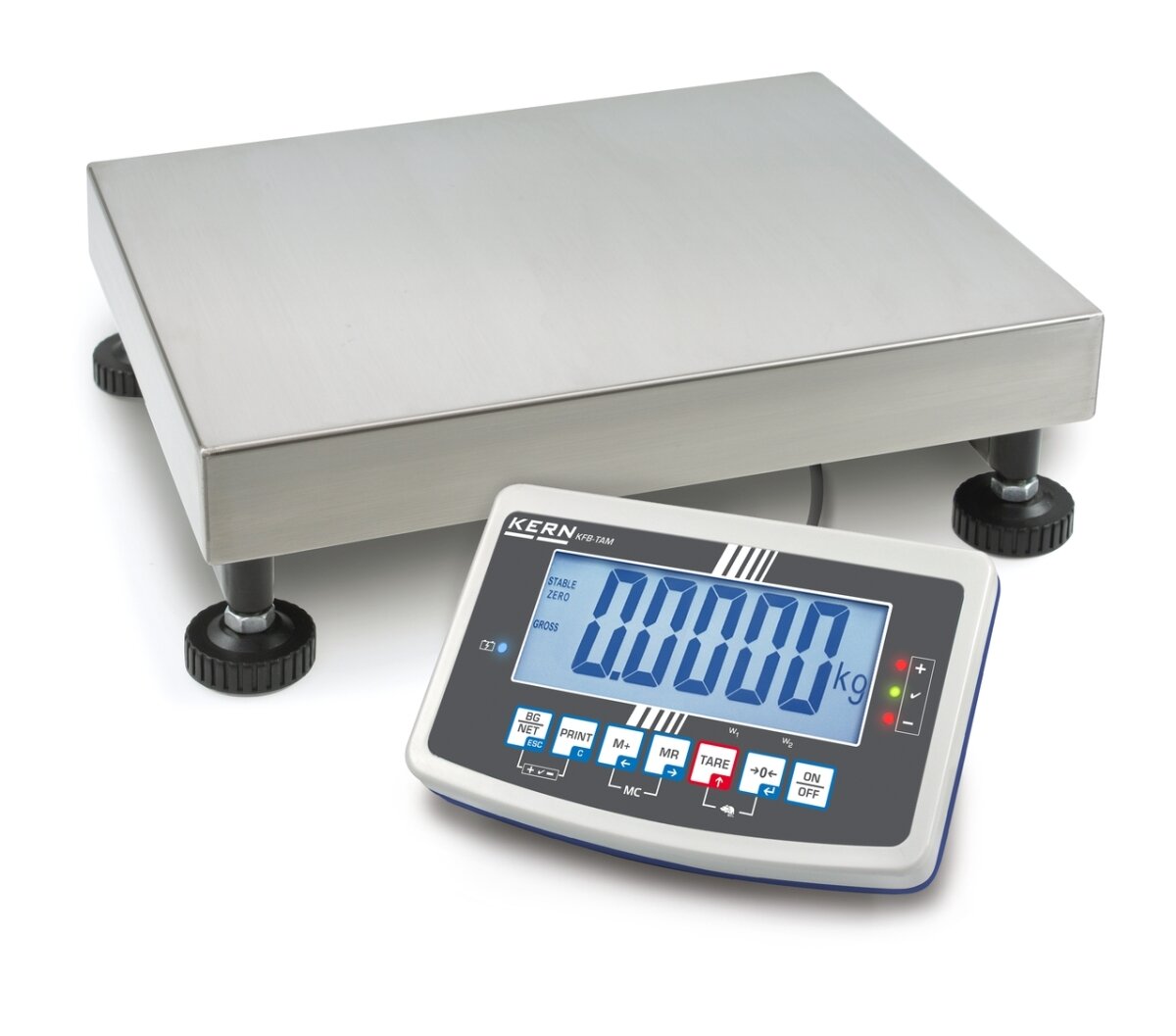 Bild von KERN Plattformwaage IFB 60K10DM Max 30/60kg, Min 200/400g, Teilung...