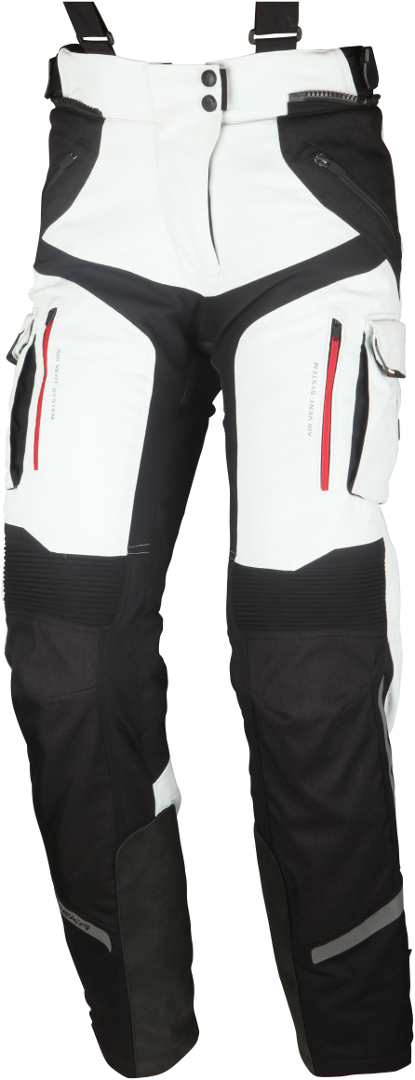 Bild von Modeka Panamericana Damen Motorrad Textilhose, schwarz-grau, Größe 42