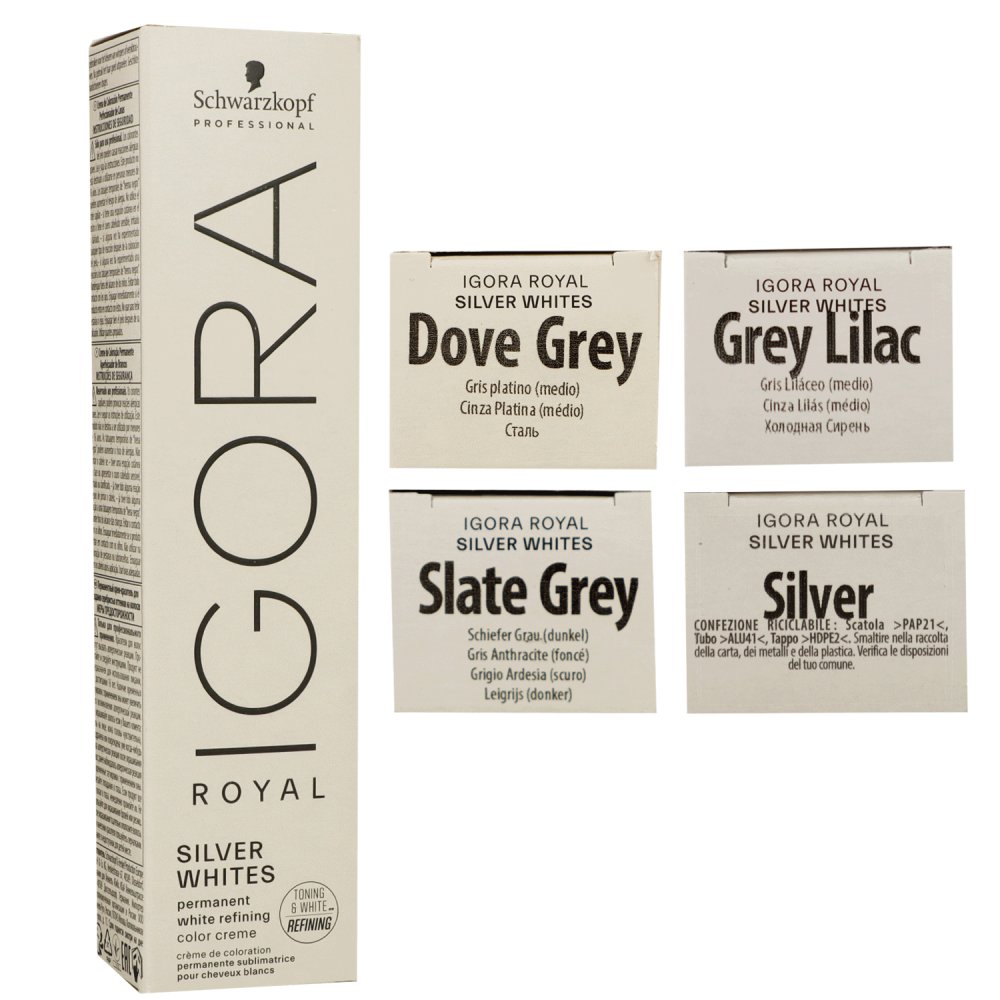 Bild von Schwarzkopf Professional, Haarfarbe, Igora Royal Absolutes Age Blend (Dove Grey)