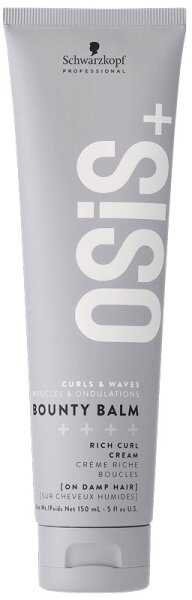 Bild von Schwarzkopf Professional OSiS Bounty Balm Curl Cream Lockencreme Betont Locken Wellen Anti Frizz Zähmt Fliegende Haare Glanz Weichheit Starke Definition Nicht Knusprige Textur Leichtes Volumen 150 ml