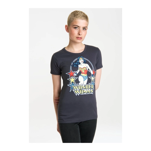 Bild von LOGOSHIRT T-Shirt "Wonder Woman – Stars" – Ein Must-Have für Fans