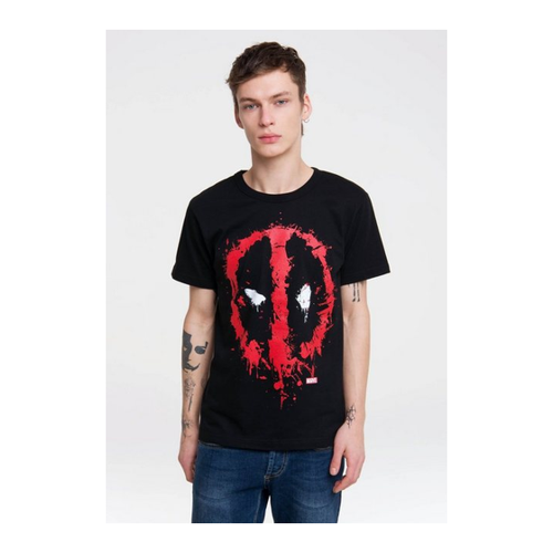 Bild von Logoshirt® Marvel Comics I Deadpool Face I T-Shirt Print