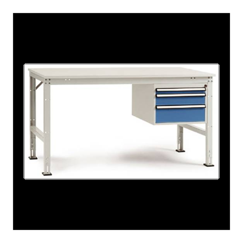Bild von Manuflex AU5525.7035 Komplett-Arbeitstisch – Robust und Vielseitig