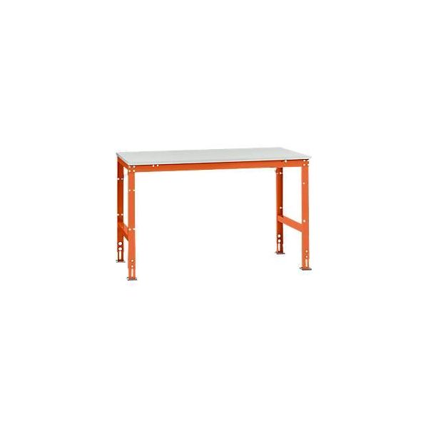 Bild von Manuflex AU4067.2001 Arbeits-Grundtisch UNIVERSAL Standard mit Kunststoffplatte, BxTxH = 1500x1000x7
