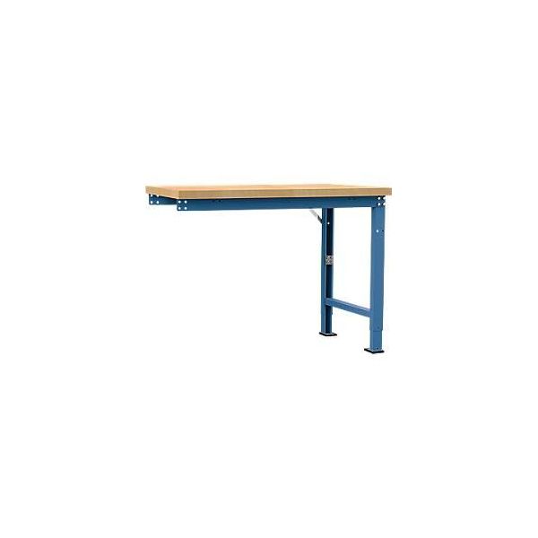 Bild von Manuflex WP7004.5007 Anbauwerkbank PROFI Spezial mit Multiplexplatte, BxTxH = 1250 x 700 x 740-1040m