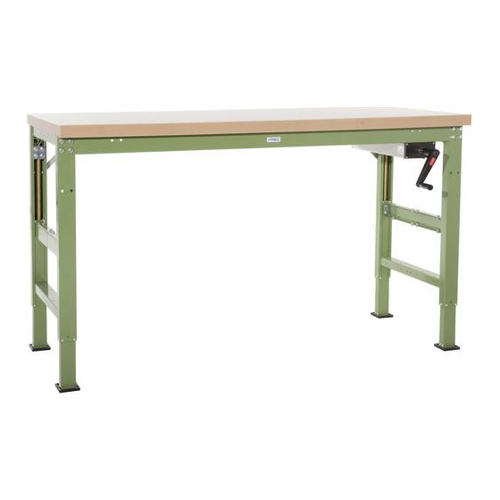 Bild von Manuflex WP8019.9006 Grundwerkbank PROFI Ergo K mit Kunstoffplatte